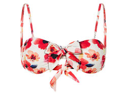 Верхня частина купальника з ущільненими чашками для жінки Esmara LYCRA 443452 Різнобарвний