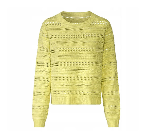 Джемпер ажурної в&acuteязки для жінки Esmara LIDL 492312 салатовий
