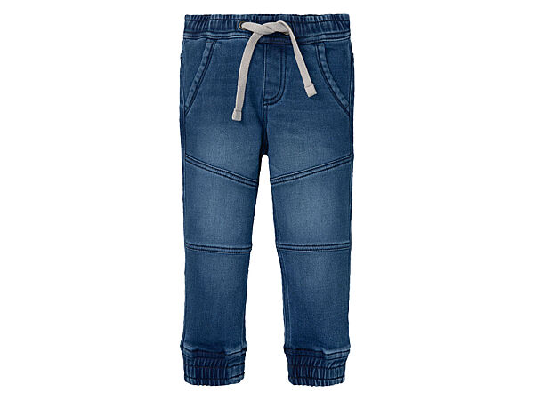 Джинси джоггери Joggers утеплені для хлопчика Lupilu LYCRA 422372 синій