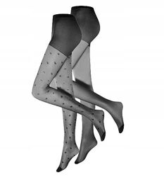 Колготки 60 Den набір 2 пари для жінки Esmara LYCRA 464369 чорний