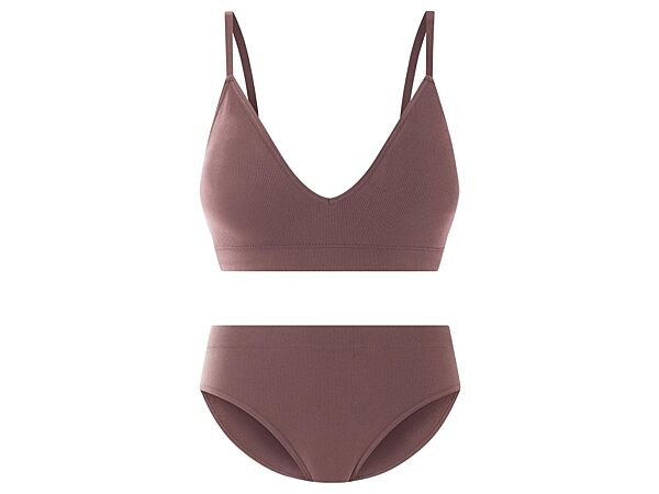 Комплект білизни бюстгалтер і трусики для жінки Esmara LYCRA 472373 фіолетовий