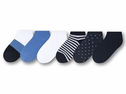 Шкарпетки набір 6 пар для хлопчика Lupilu LYCRA 490564 Різнобарвний