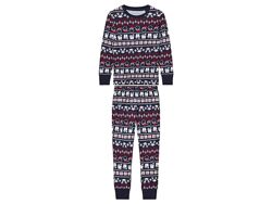 Піжама лонгслів і штани для хлопчика Pepperts LIDL 457203 темно-синій