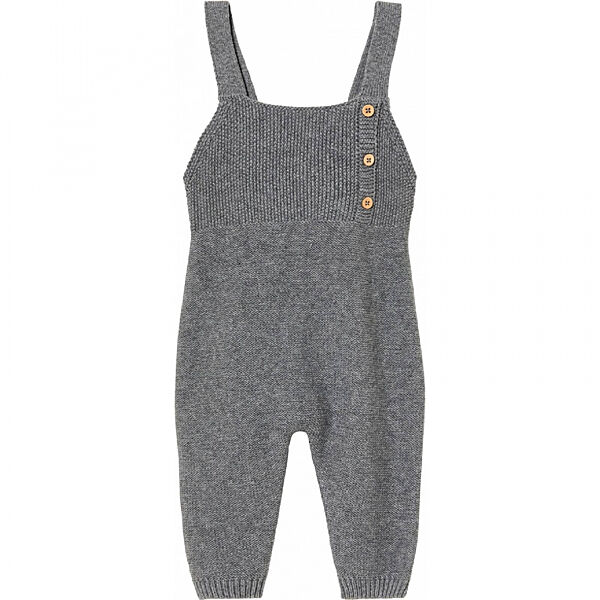 Напівкомбінезон бавовняний в&acuteязаний для хлопчика Lupilu LIDL 458139 сірий