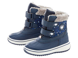 Чоботи водонепроникні для дівчинки Lupilu 3M Scotchlite 393102 темно-синій