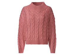 Свитер оверсайз з манжетами для жінки Esmara LYCRA 391250 рожевий