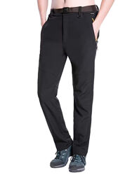 Спортивні штани джоггери Softshell / Софтшелл для чоловіка QINKO A2606-BK чорний