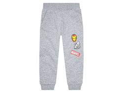 Спортивні штани з двунитки для хлопчика Marvel Avengers 387278 сірий