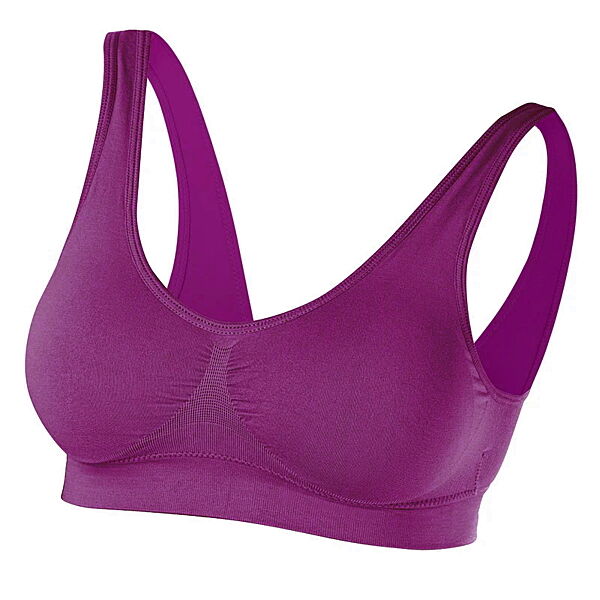 Спортивний топ безшовний для жінки Lidl by SLIMmaxx 11024 фіолетовий