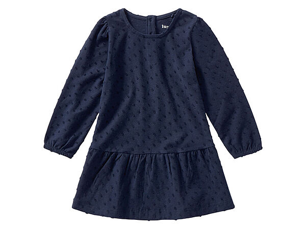 Сукня з довгими рукавами для дівчинки Lupilu LIDL 386733 темно-синій