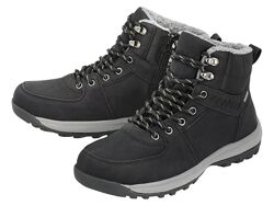 Термо-черевики мембранні WaterProof/TEX для чоловіка Livergy LIDL 476386 чорний