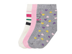 Термо-шкарпетки набір 4 пари махрові для дівчинки Lupilu LYCRA 456899 Різнобарвний