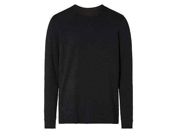 Термо-реглан з високотехнологічного матеріалу для чоловіка Livergy Lenzing 457150 чорний