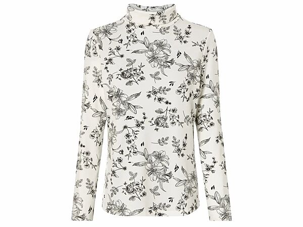 Термо-реглан на флісі для жінки Esmara LYCRA 457138 білий