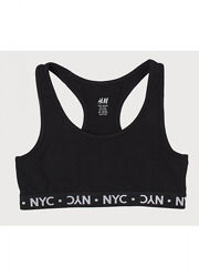 Топ борцівка для дівчинки H&M 0655833003 чорний