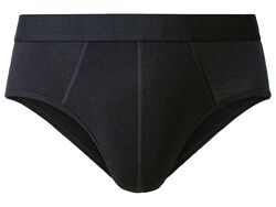 Труси сліпи однотонні для чоловіка Livergy LYCRA 381923 чорний