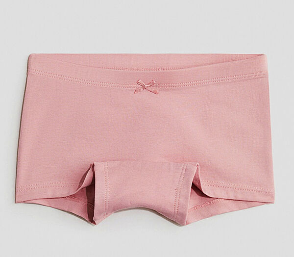 Трусики -боксери однотонні для дівчинки H&M 0690054-045 рожевий