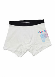 Трусики -боксери для хлопчика H&M Gamer 0713774-079 білий