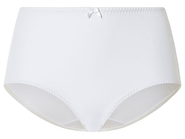 Трусики коригувальні високі з ефектом утяжки для жінки Esmara LYCRA 450733 білий