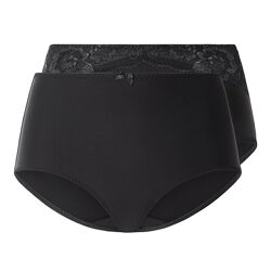 Трусики коригувальні 2 шт. високі з ефектом утяжки для жінки Esmara LIDL 450733 чорний