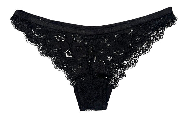 Трусики-бразиліана мереживні для жінки Primark Cares BDO93418 чорний