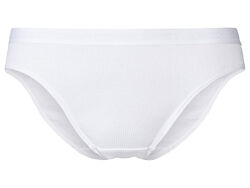 Трусики-сліп в рубчик для жінки Esmara LYCRA 434574-1 білий