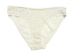 Трусики-сліп бавовняні з принтом для жінки Primark Cares BDO93555 молочний