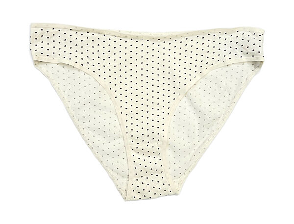 Трусики-сліп бавовняні з принтом для жінки Primark Cares BDO93555 молочний