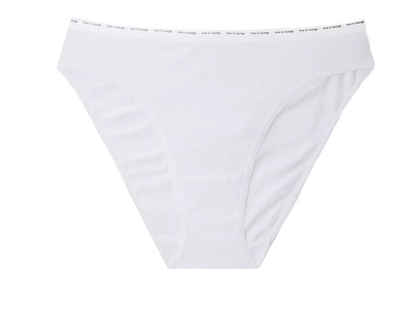 Трусики-сліп бавовняні трикотажні для жінки Primark Cares 991124016-002 білий