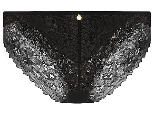 Трусики-сліп мереживні для жінки Esmara LYCRA 425330 чорний