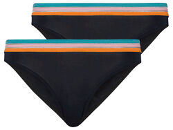 Трусики-сліп набір 2 шт. для жінки Esmara LYCRA 381384 чорний