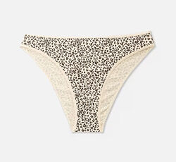 Трусики-сліп з високою талією для жінки Primark Cares BDO93431 бежевий