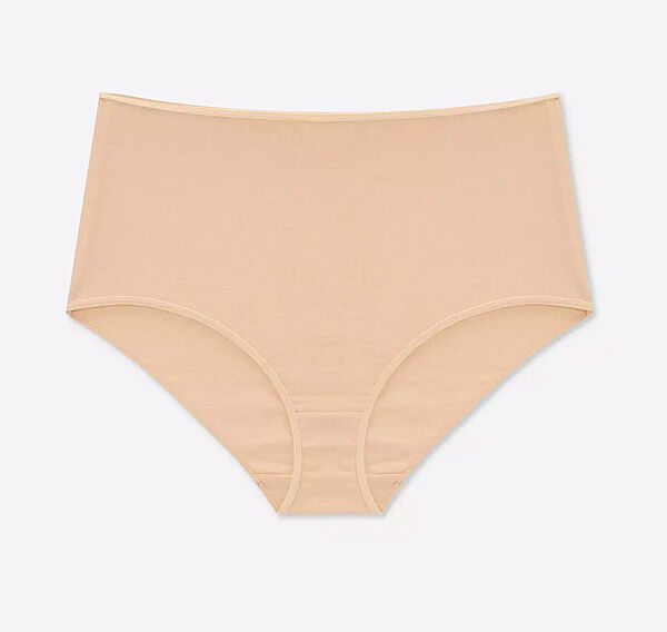 Трусики-сліп бавовняні високі для жінки Primark Cares BDO93450 бежевий