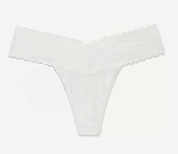 Трусики-стринги мереживні для жінки Primark Cares 991124627-002 білий