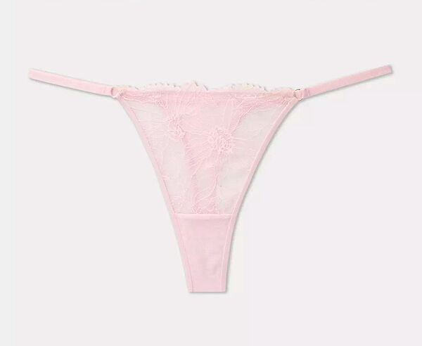 Трусики-стринги мереживні для жінки Primark Cares 991129569-305 рожевий