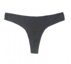 Трусики-стринги бавовняні для жінки Primark Cares 211226631 графітовий