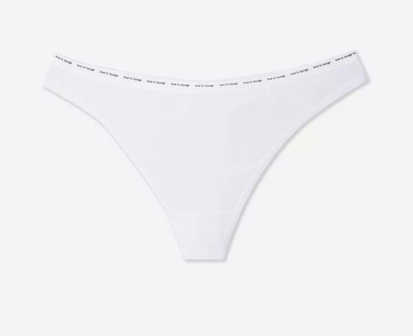 Трусики-стринги бавовняні для жінки Primark Cares 991124001-002 білий