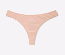 Трусики-стринги бавовняні однотонні для жінки Primark Cares 991129659-306 рожевий