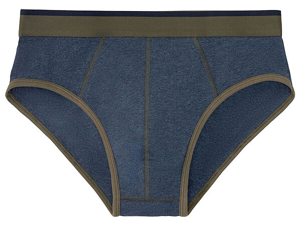 Труси сліпи однотонні для чоловіка Livergy LYCRA 369921-2 темно-синій