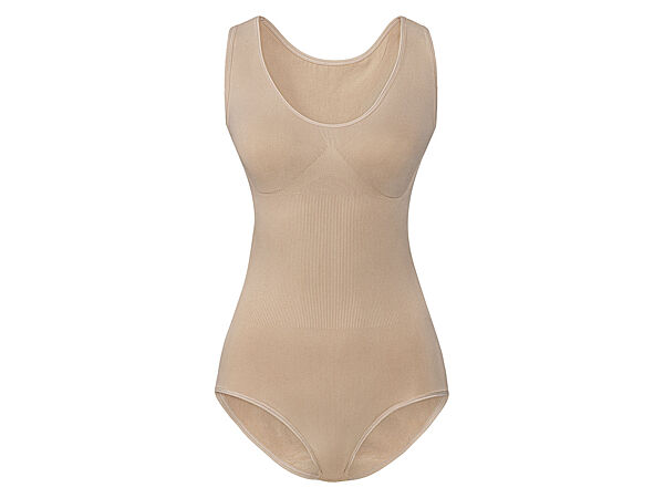 Утягуюче боді з коригуючим ефектом для жінки Esmara LYCRA 422269 бежевий