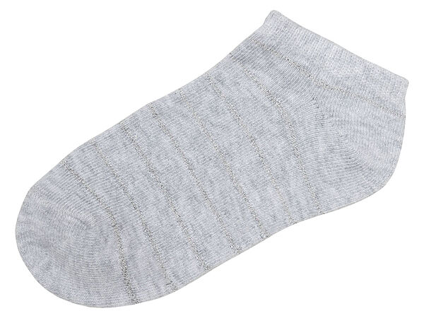 Шкарпетки бавовняні для дівчинки Pepperts LYCRA 377528 сірий