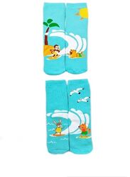 Шкарпетки набір 2 пари махра для дівчинки Pepperts LYCRA 426500 бірюза