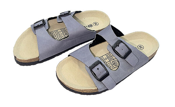 Шльопанці шкіряні ортопедичні для хлопчика HIP & HOPPS Kaufland 1347092-1521 фіолетовий