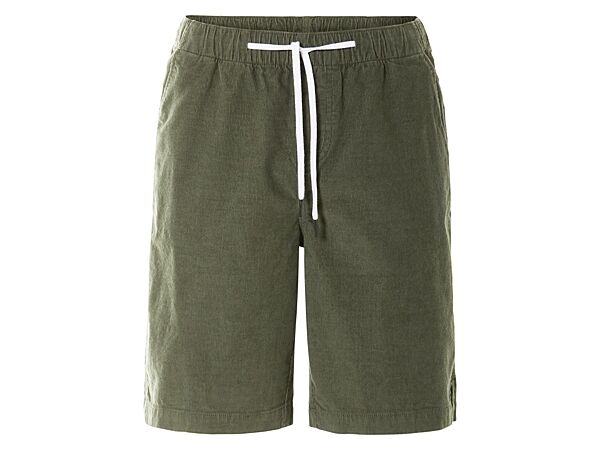 Шорти Карго вельветові для чоловіка Livergy LYCRA 490473 зелений