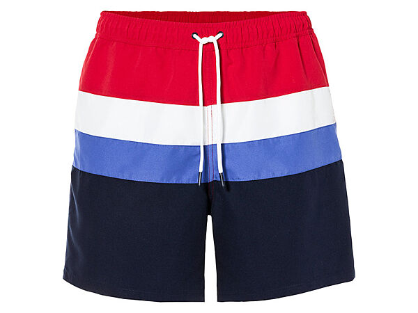 Шорти пляжні з внутрішніми плавками з сітки для чоловіка Livergy LIDL 443443-1 Різнобарвний