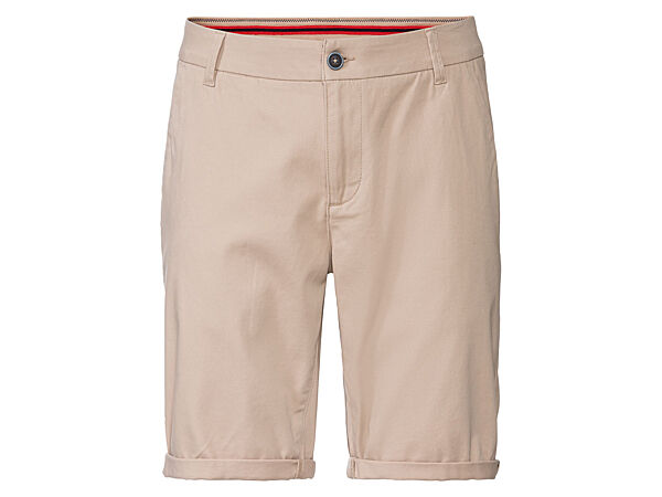 Шорти Карго бермуди для чоловіка Livergy LYCRA 371349 бежевий