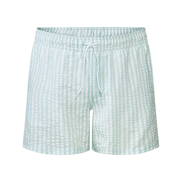 Шорти пляжні з внутрішніми плавками з сітки для чоловіка Livergy LIDL 371482 блакитний