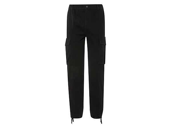 Штани Карго cargo для чоловіка Livergy LYCRA 474742 чорний