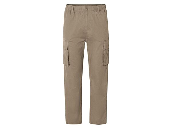 Штани Карго cargo для чоловіка Livergy LYCRA 502410 бежевий