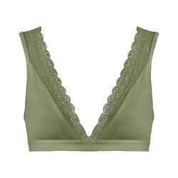 Бюстгальтер бралетт з волокнами морських водоростей SeaCell для жінки Esmara LYCRA 434960 хакі